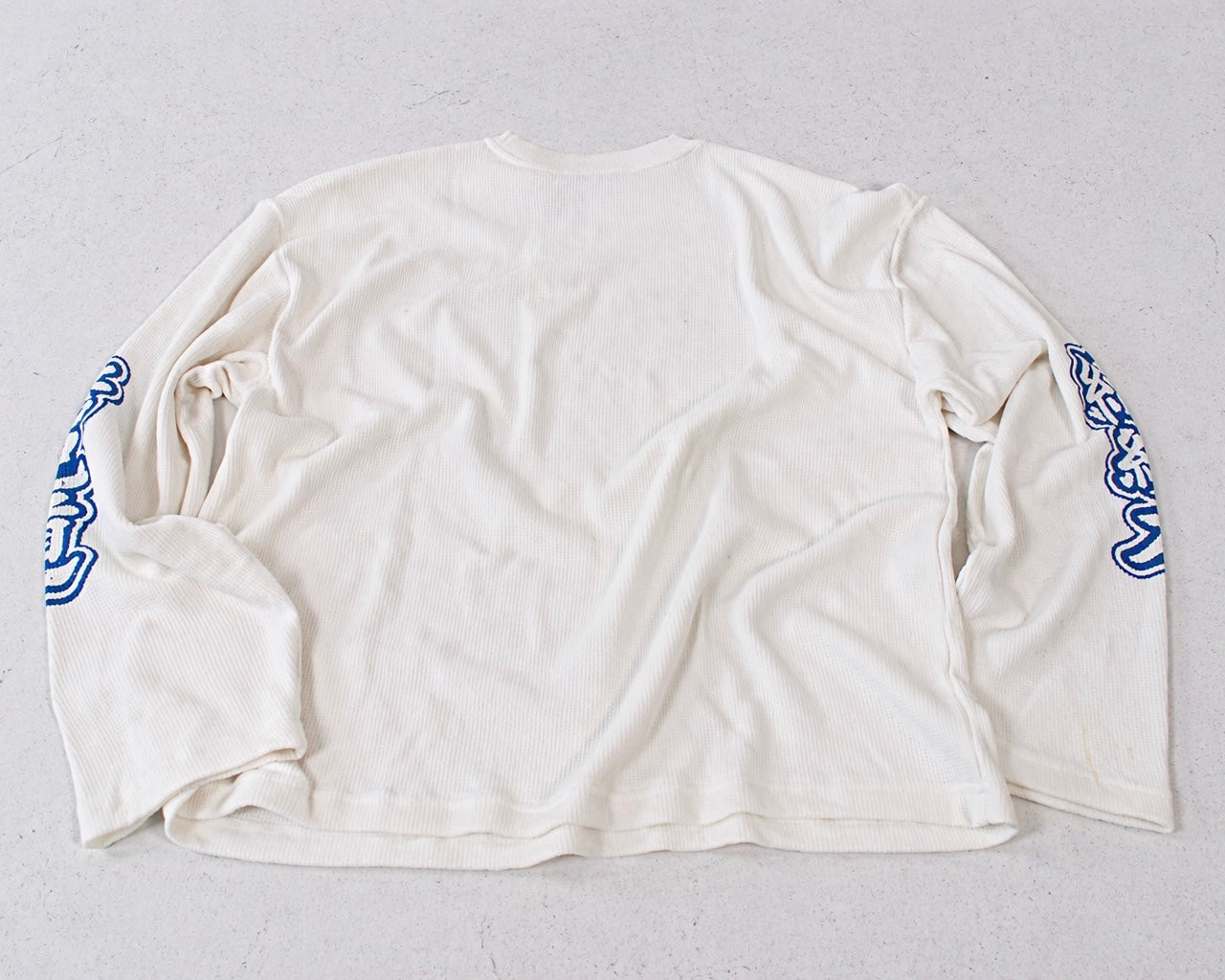 'The Great Wave' Long Sleeve Waffle Tee